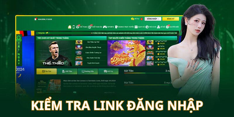 Người tham gia cần kiểm tra link vào nhà cái trước khi điền thông tin